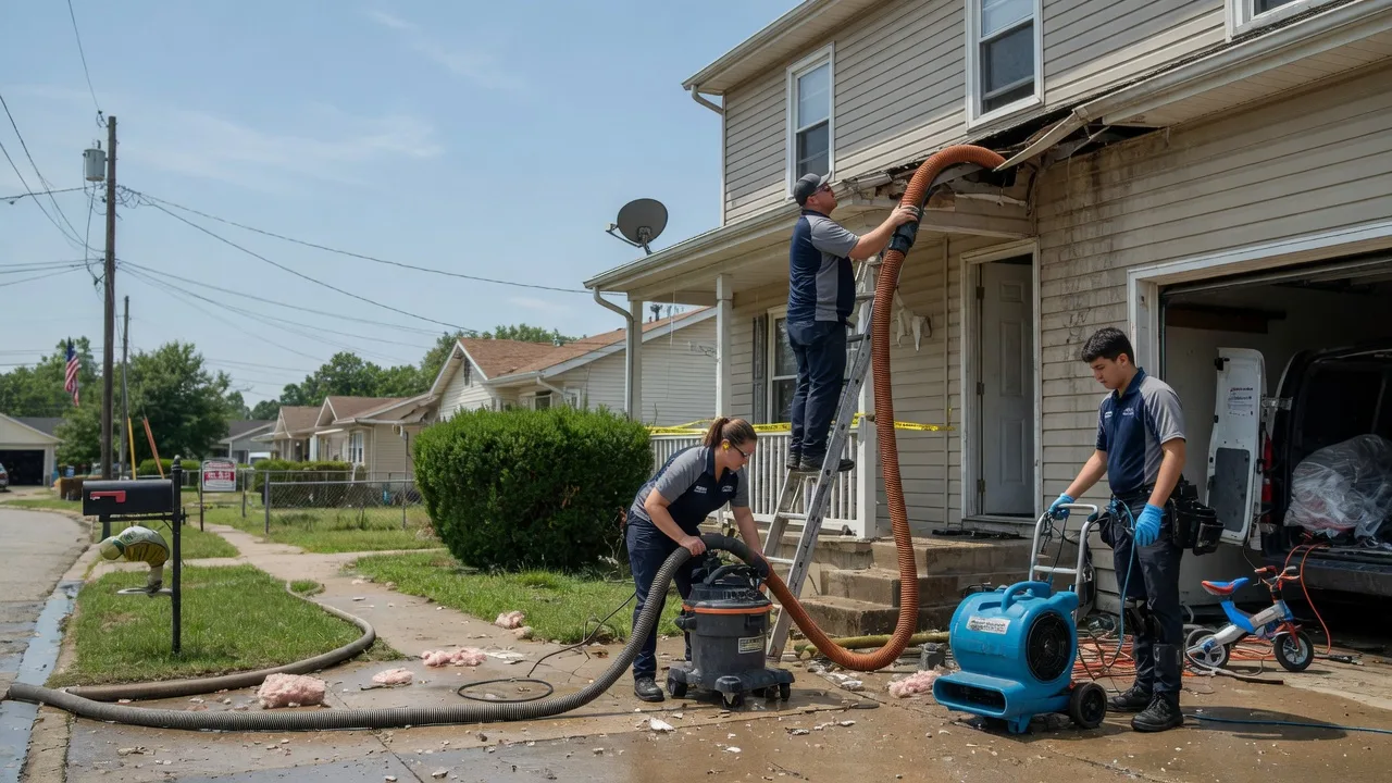 Water Damage Restoration in Whittington, IL near me